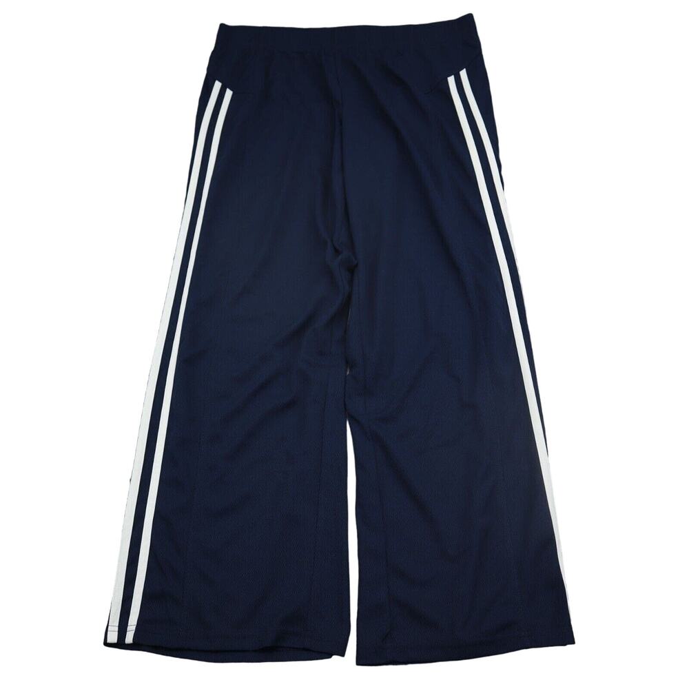 Champion Pants Mens L Blue Straight Leg Drawstring Elastic Waist Track Pants